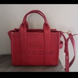 Marc Jacobs Bold Red Tote Bag